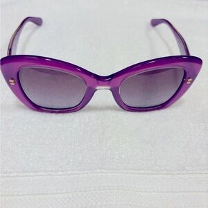 Dolce & Gabbana Purple Cat-Eye Sunglasses